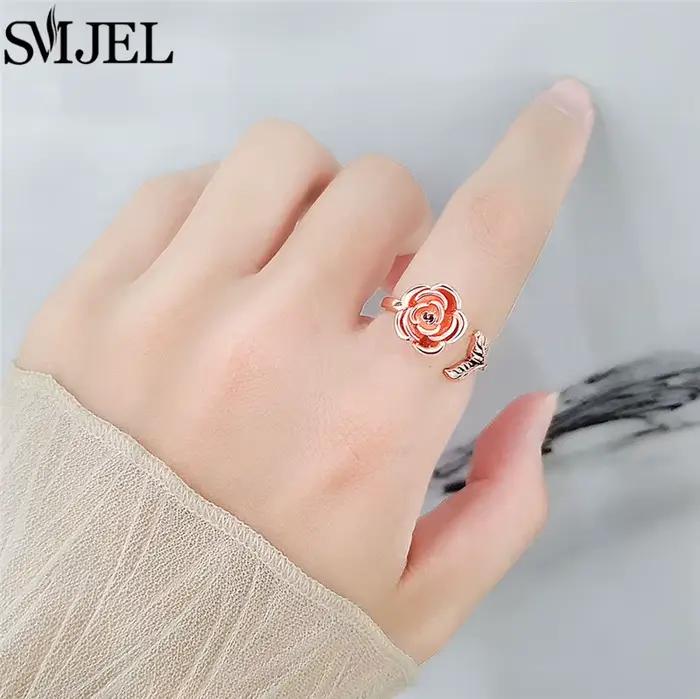 Bague anti-stress vintage en forme de pissenlit