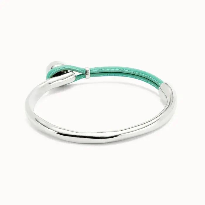 Bracelet en cuir coloré