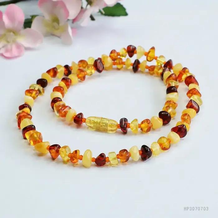 2025 nouvelle mode femme baltique ambre naturel collier fleur