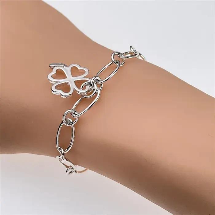 Nouveaux bracelets de luxe en argent sterling 925