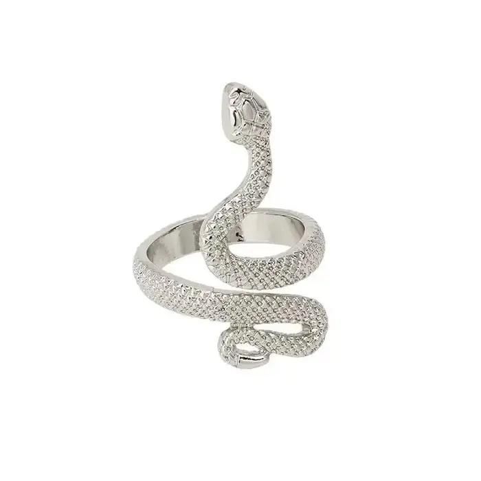 Bague Rétro en Acier Inoxydable pour Homme et Femme, Bijoux Réglables, Style Hip Hop, Vintage, Punk, Accessoires, Cadeau