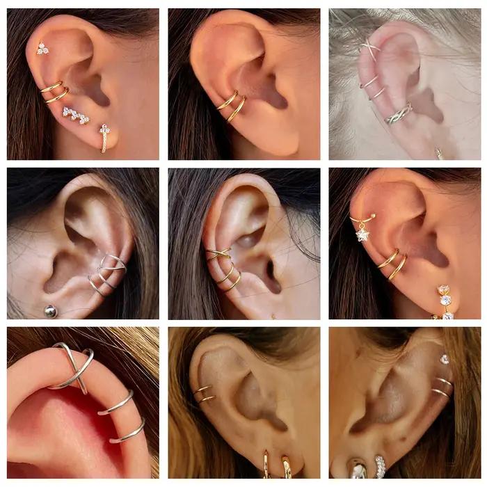 ZEMO – boucles d'oreilles en argent Sterling 925 pour femmes