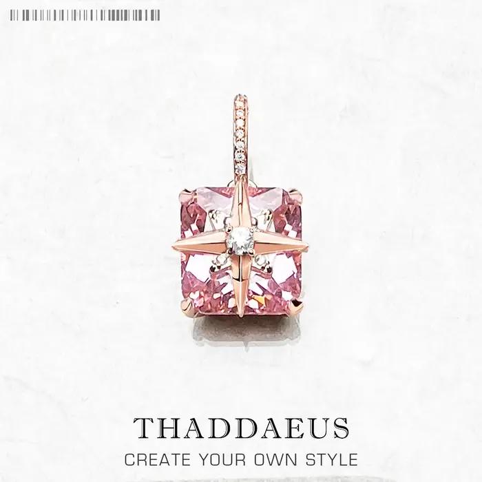 Étoile plaquée or Rose avec pendentif en pierre, nouveaux bijoux à la mode, cadeau romantique pour f