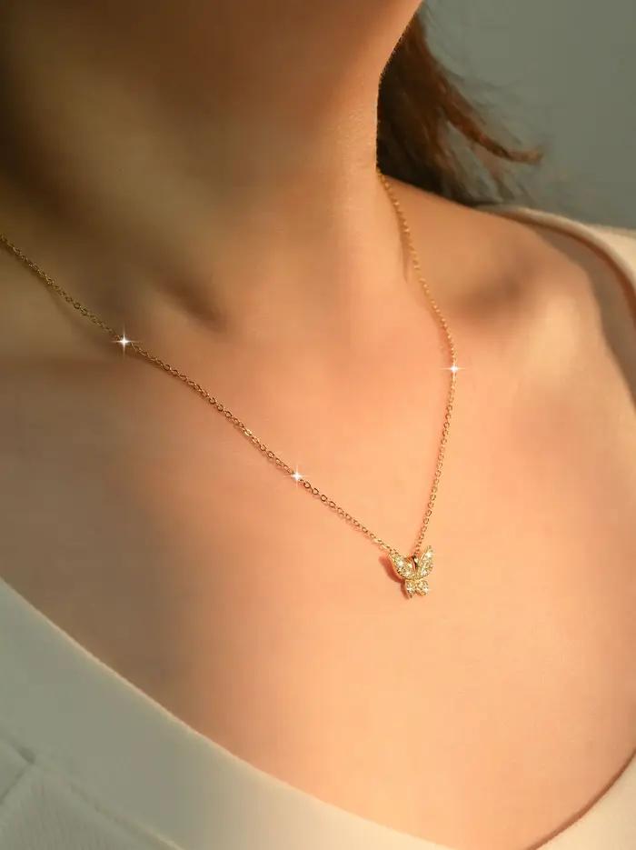 Collier en diamant Moissanite Anziw 1.5mm D couleur VVS1