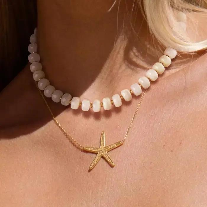 Collier de perles pour femmes