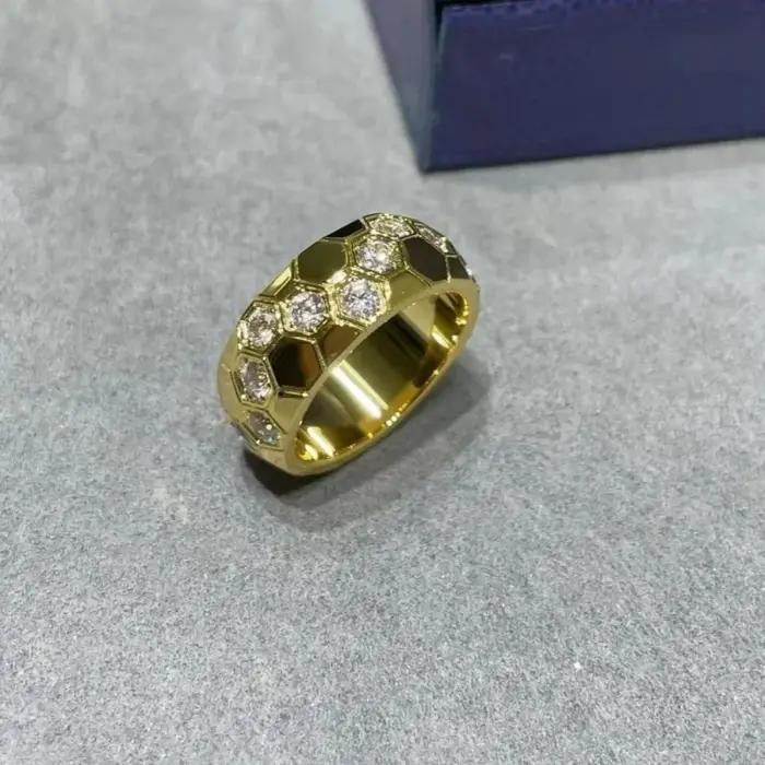 Bague de luxe rétro pour femme