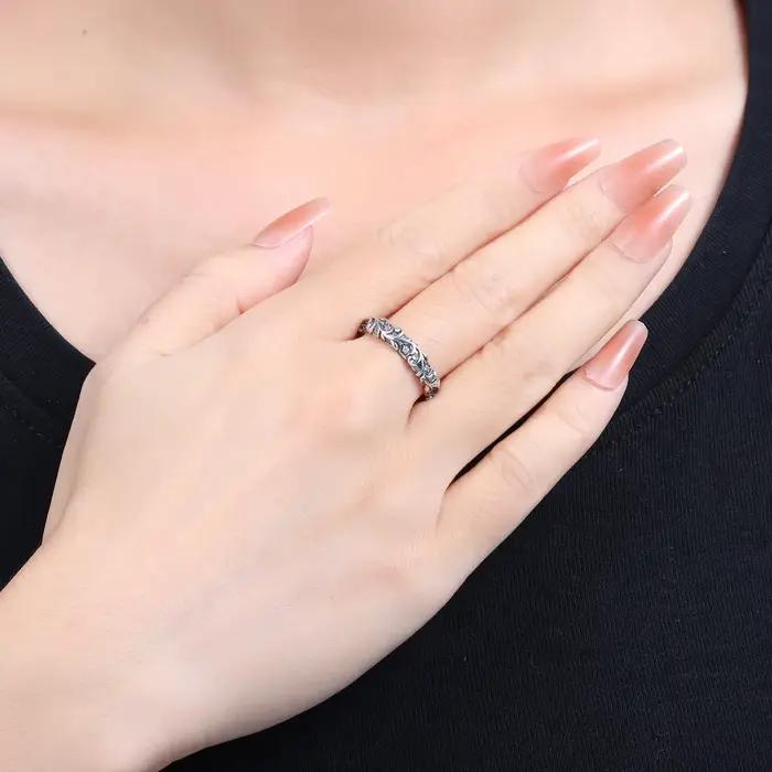 Orstarry – bague fermée en argent Sterling S925 pour femmes