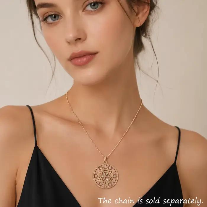 Pendentif fleur, ornement
