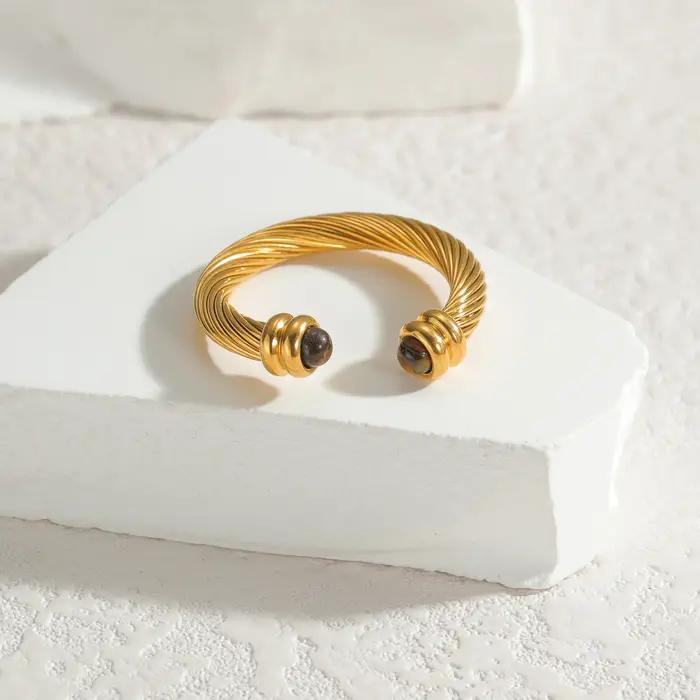 Nextvance-Bague Twisty Vintage en Forme de C pour Femme