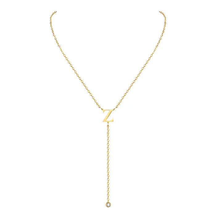 Colliers de la présidence initiale Lariat pour femmes