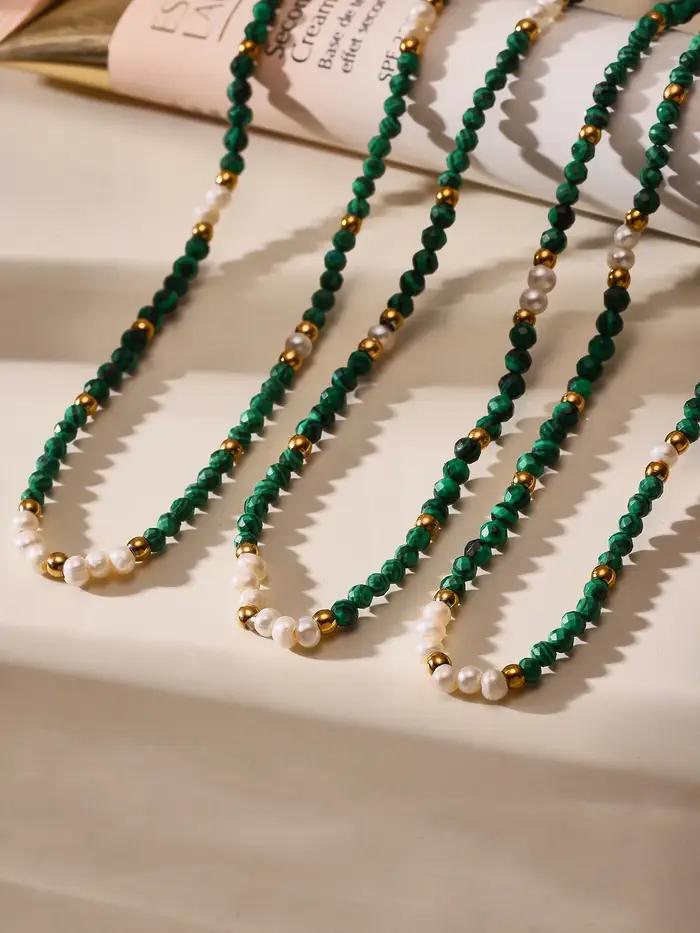 Collier Malachite pour femmes