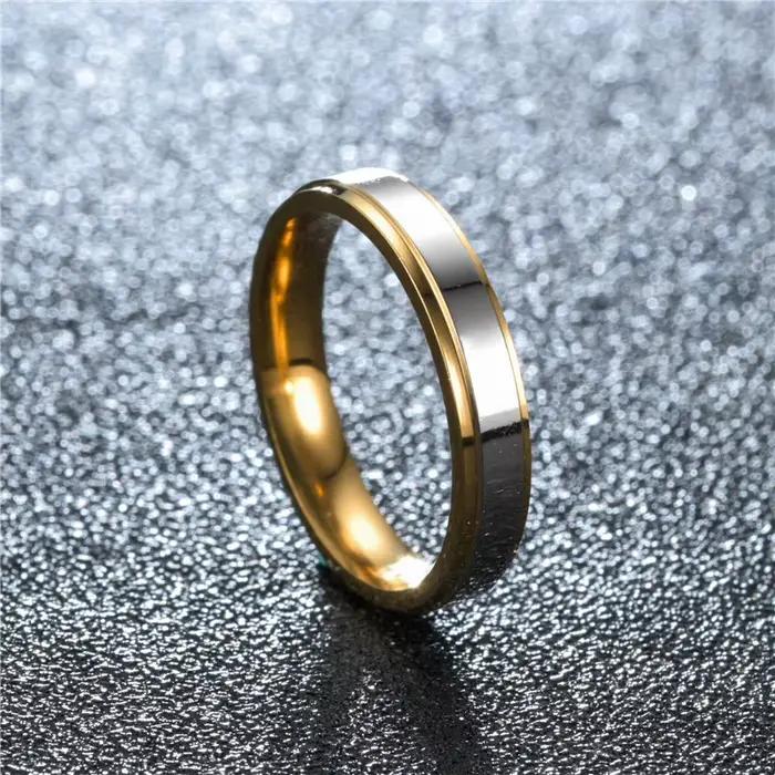 Ensemble de bagues de Couple assorties en acier inoxydable, bandes de fiançailles de mariage, cadeau romantique de saint-valentin pour lui et pour elle, 2025