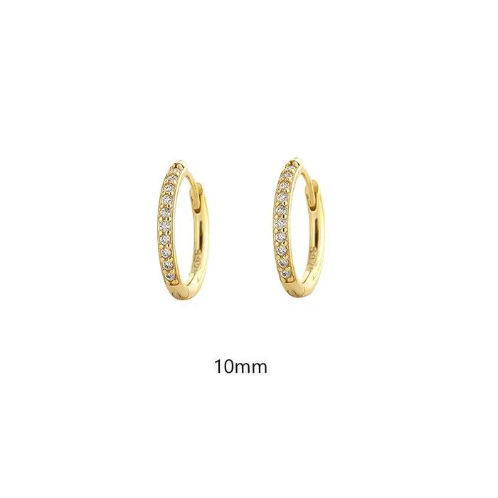 Boucles d'oreilles tendance en argent sterling 925