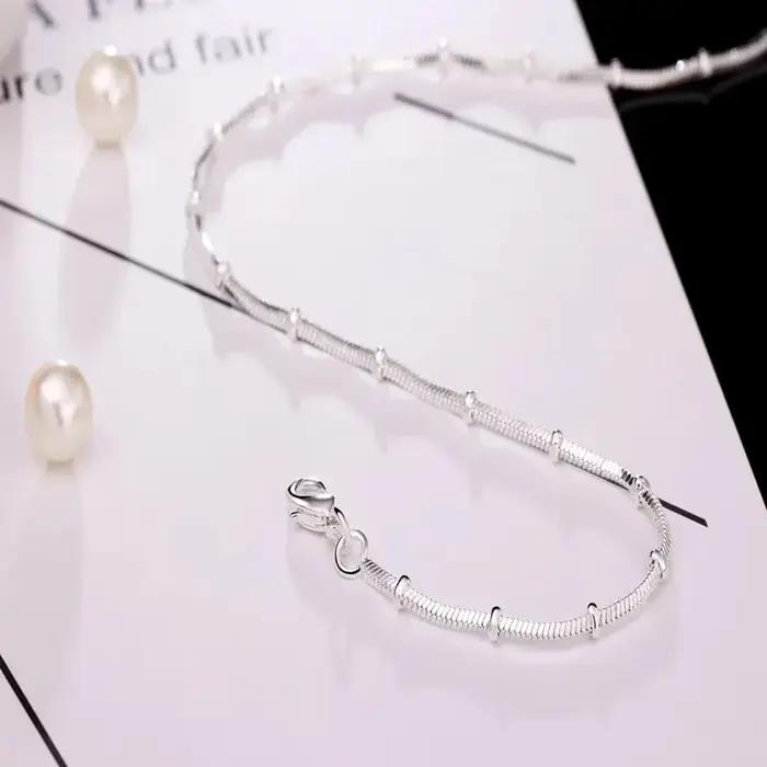 Collier en argent Sterling 45-50cm