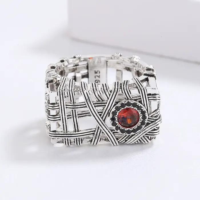 Bague gothique punk pour garçons