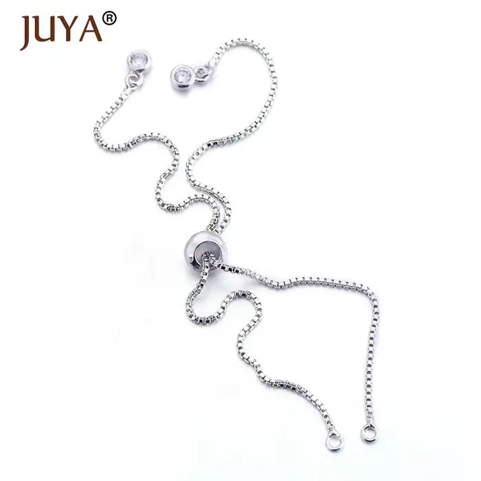 Chaîne réglable en cuivre plaquée or argent noir pour la fabrication de bijoux bracelets DIY occasions spéciales