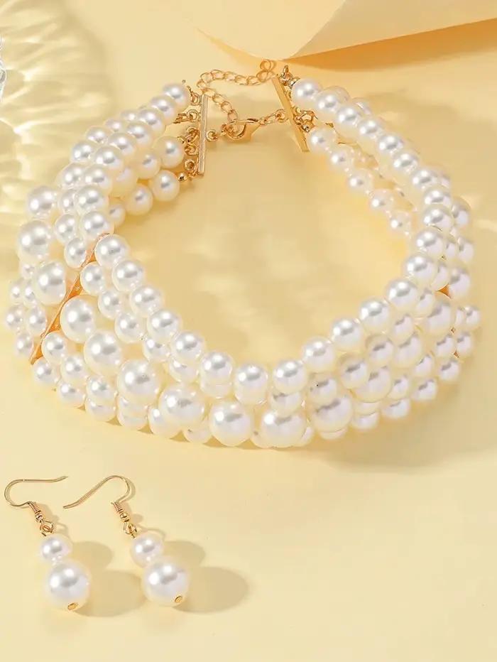 Nouvel ensemble de bijoux tendance pour femmes