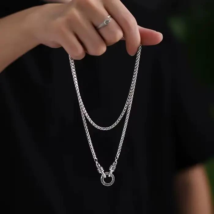 Nouveau collier en argent Sterling 925