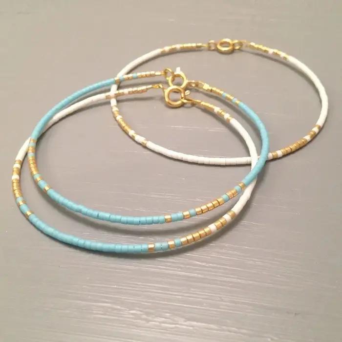 KKBEAD Miyuki Bracelet pour femmes bijoux cadeau délicat Simple mince perles Bracelets ensembles Pulseras Mujer Femme