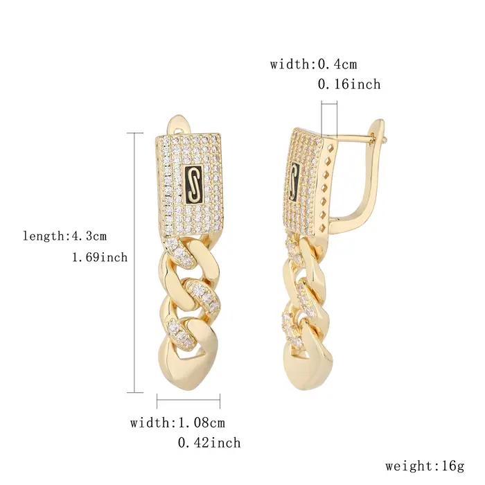 Boucles d'oreilles Monaco classiques en matériau hypoallergénique 14K – Accessoires simples pour les déplacements et la