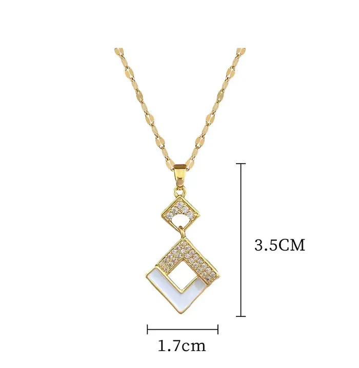 Ensemble de bijoux avec pendentif carré en émail cristal autrichien en acier inoxydable pour femmes, bijoux de costume africain, maxi collier et boucles d'oreilles pour les occasions spéciales