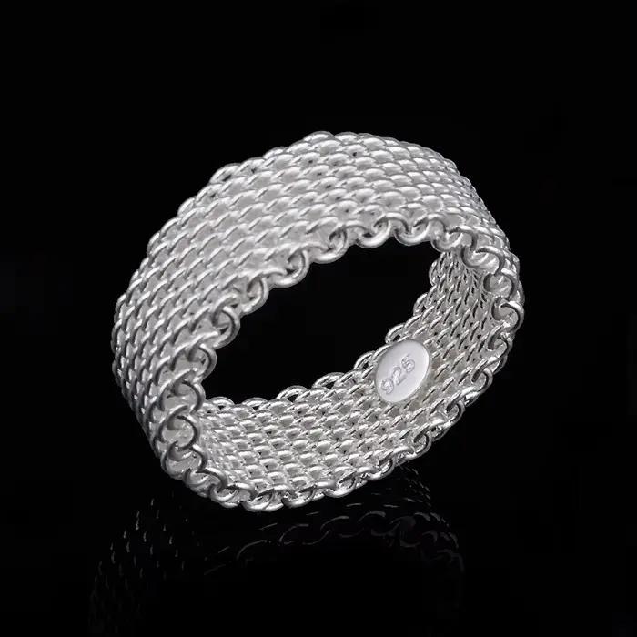 Bague en argent Sterling 925 sertie de zirconium blanc élégante pour femmes occasions spéciales romantiques et mignonnes