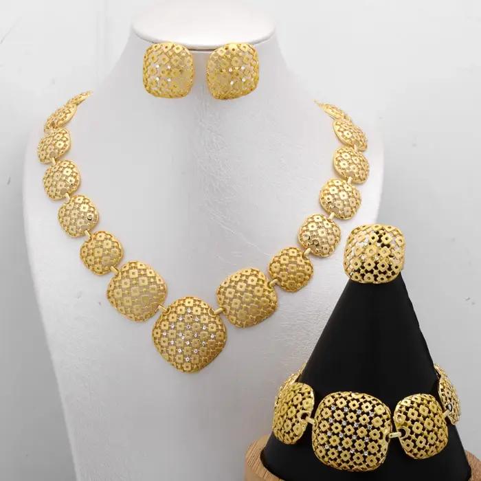 Ensemble de bijoux de costume ensoleillé pour femmes