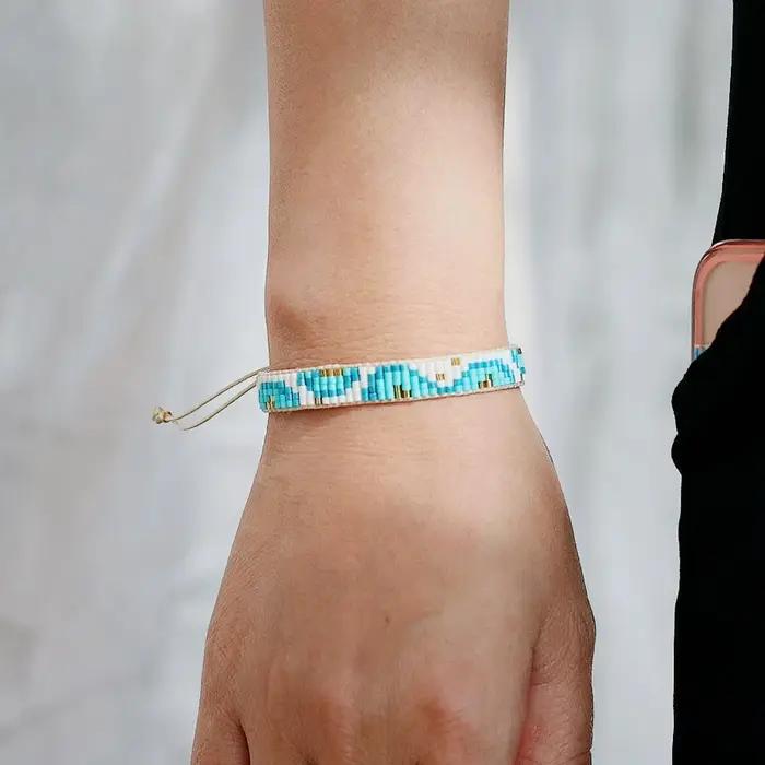 Bracelet de perles de style bohème pour femmes