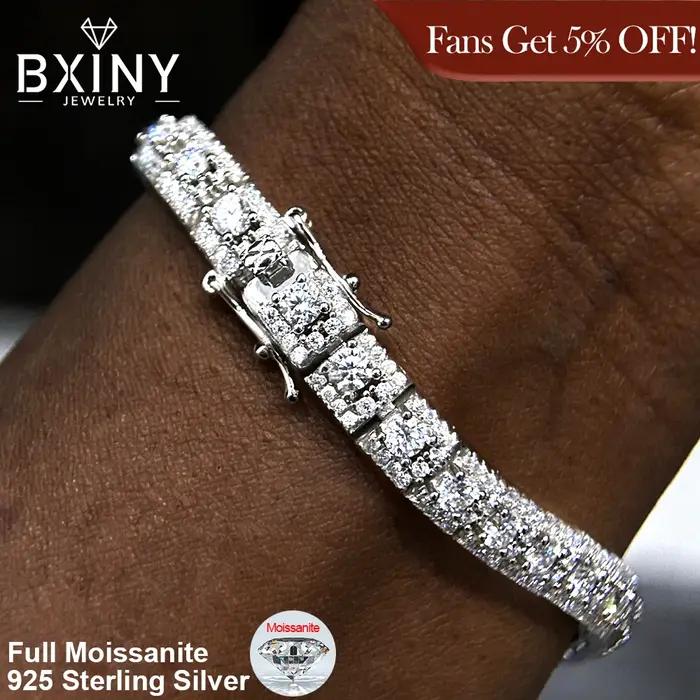 BXINY – Bracelet de luxe en Moissanite