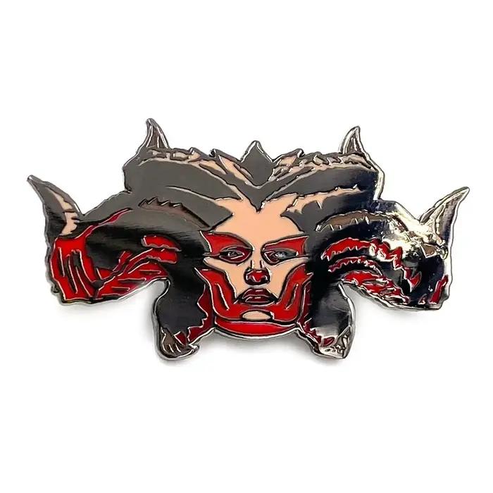 Broche de Revers en Émail Lilith, Danemark ge en Métal, Accessoire de Bijoux