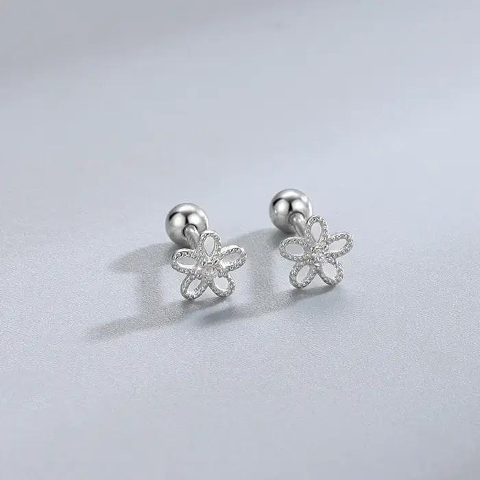 Boucles d'oreilles en forme de cœur pour femmes