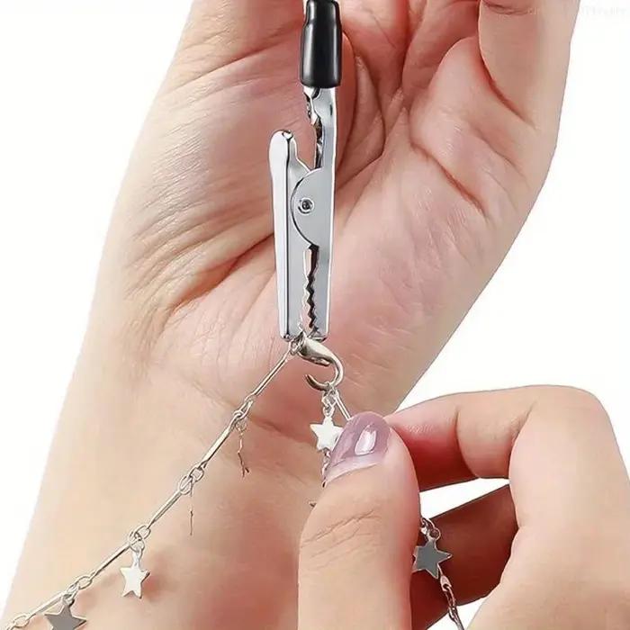 5 pièces en métal Bracelet aide outil crochet joli
