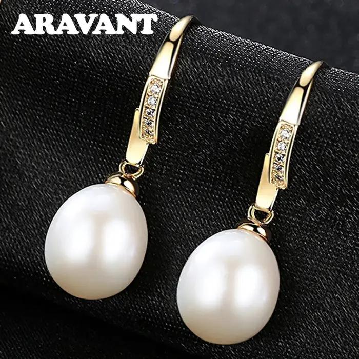 Boucles d'oreilles sulfen argent 925 et or 18K modernes pour femmes occasions spéciales mariage anniversaire fiançailles cadeau de Noël