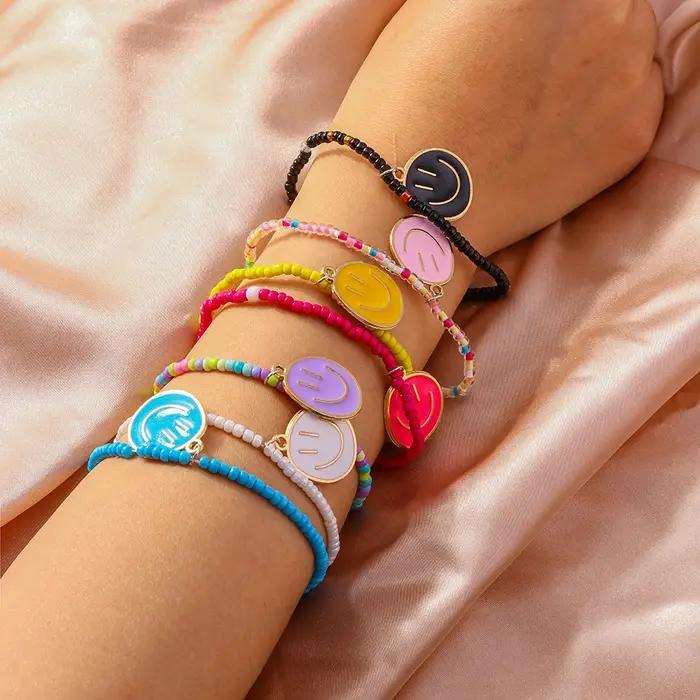 Aihua-Bracelets bohèmes faits à la main pour femmes