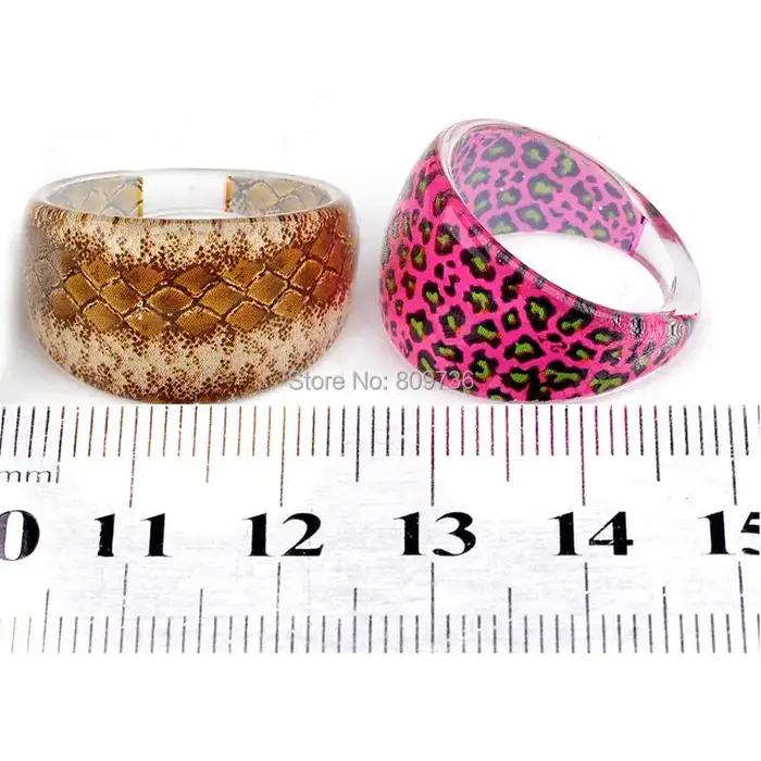 Bagues de Costume en résine pour femmes et filles