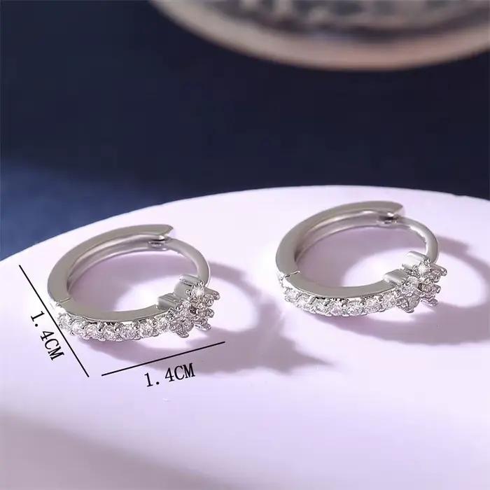 Boucles d'oreilles en acier inoxydable pour femmes