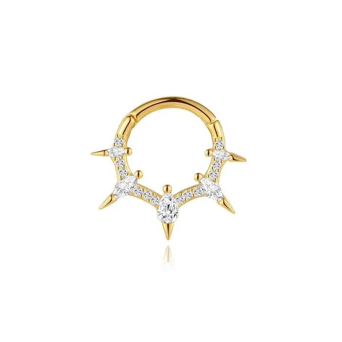 Boucles d'oreilles ROXI argent sterling 925 motifs floraux poissons serpents bijoux romantiques et exquis pour femmes occasions spéciales