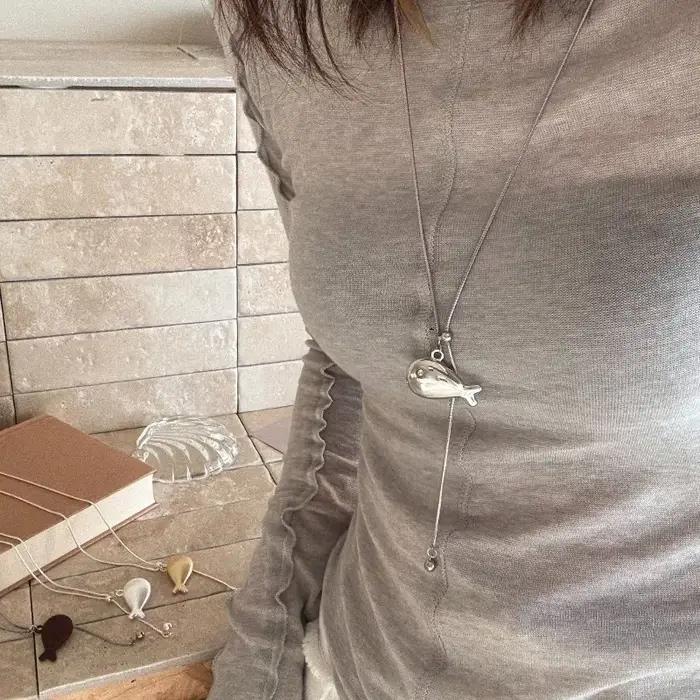 Collier réglable en corde de poisson doré cuivre pour femmes style décontracté sportif cadeau occasionnelle festive
