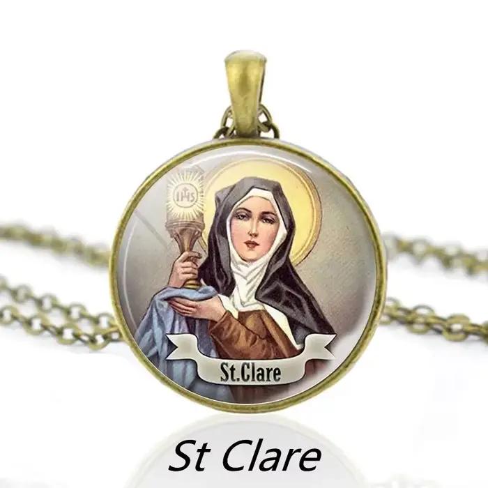 Collier Saint François Patrick Michel Vierge Marie