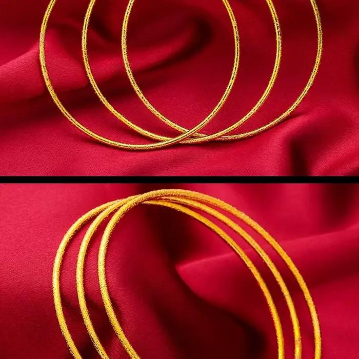 Bracelet en or 24 carats QEENKISS pour femme élégant pour soirées et occasions spéciales