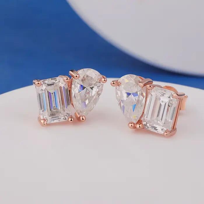 Boucles d'oreilles en or 18 carats pour femmes