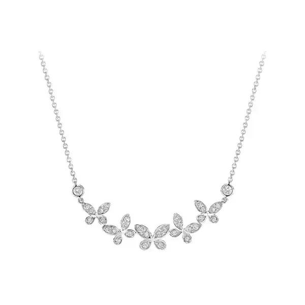 Collier Papillon Souriant pour Femme