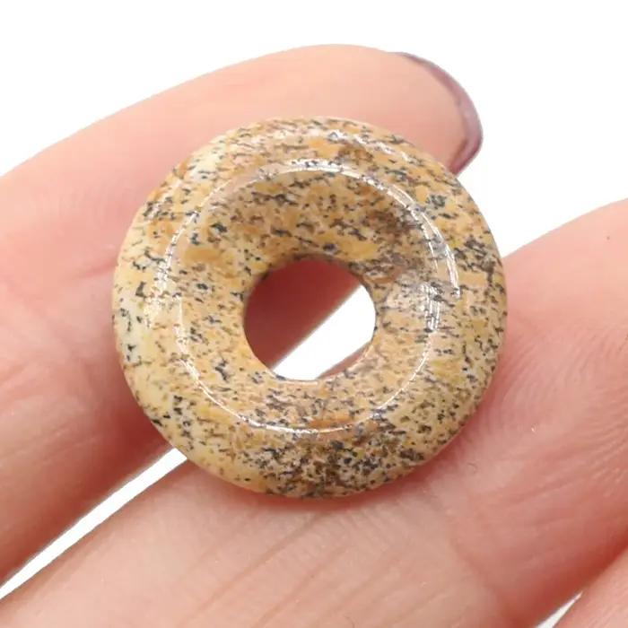 5 pièces pierre naturelle gemme perles rondes artisanat fait à la main