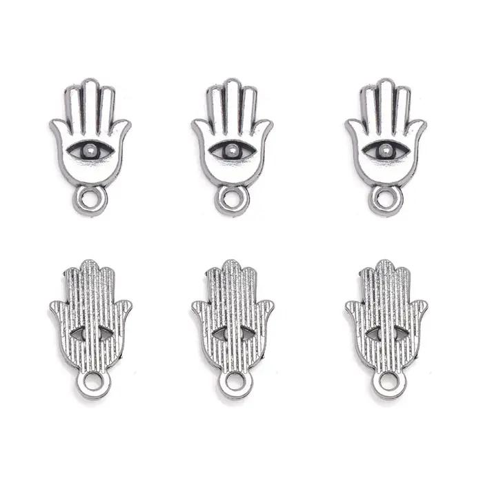 Hamsa – pendentifs à breloques antiques en argent
