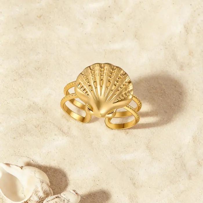 Bague Coquillage Océanique