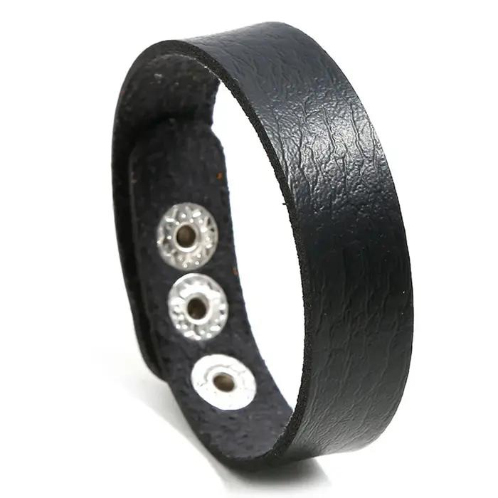 2025 mode Bracelets en cuir pour hommes femmes classique Simple
