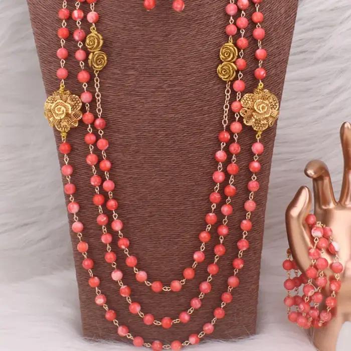 Dudo NigWin-Collier de perles pour femmes