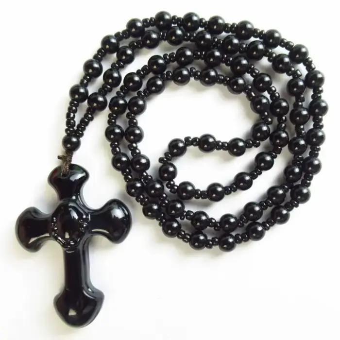 Pendentif de croix de style religieux classique, amulette de mode, accessoires de bijoux exécutifs, diversifier