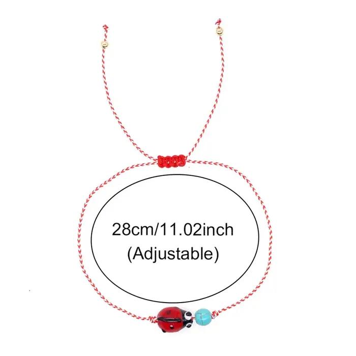 Bracelet Délicat en Perles de Cuivre Synthétiques pour Femme
