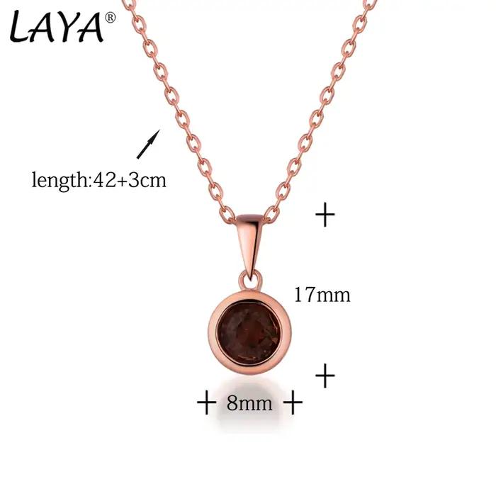 Collier pendentif en argent regardé 925 pour femme